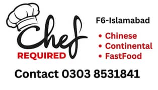 chef required