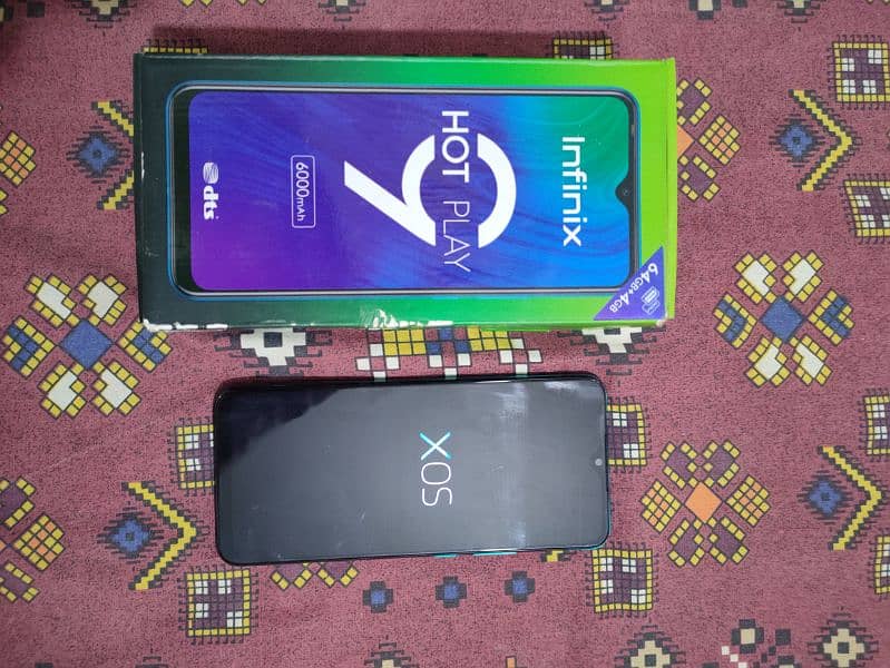 Infinix hot 9 play 4/64 6000 mAh battery 0