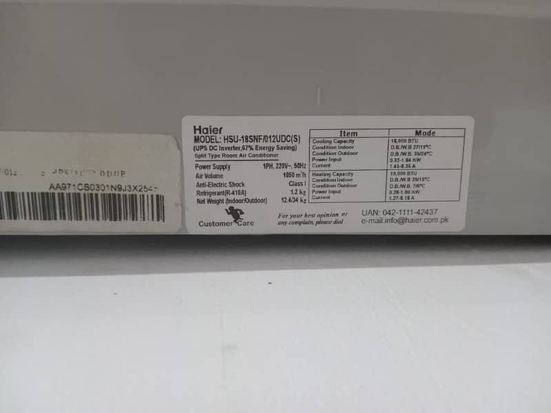 Haier AC 1.5 Ton DC Inverter 3