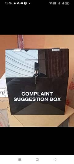 Acrylic Suggestion/Complain Boxes ( 03021466006)