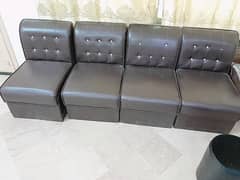 Waiting saloon sofa