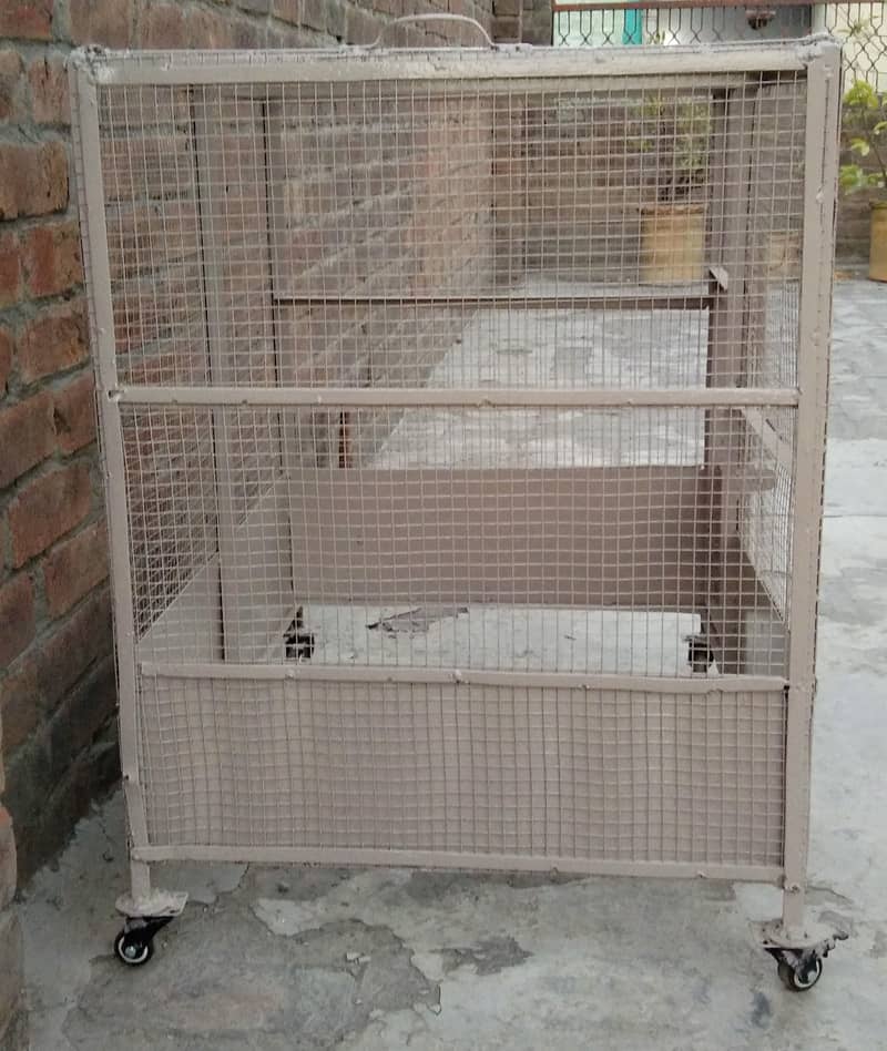 Aseel hen cage (Solid Iran Cage) 2