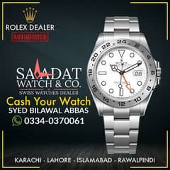 Watch Buyer | Rolex Cartier Omega Chopard Hublot Breitling Zenith Rado
