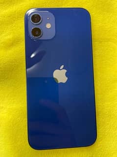 I Phone 12 64 GB Jv sim 88% health blue color