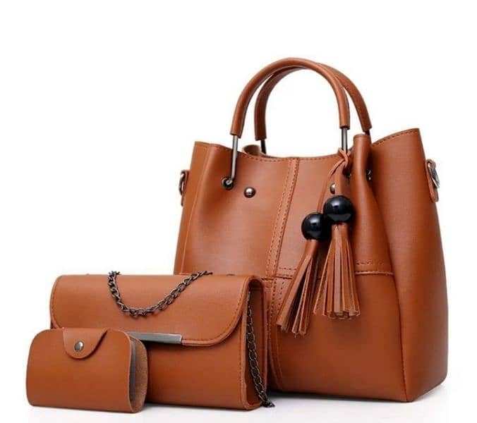 3 pcs women hand bags 6