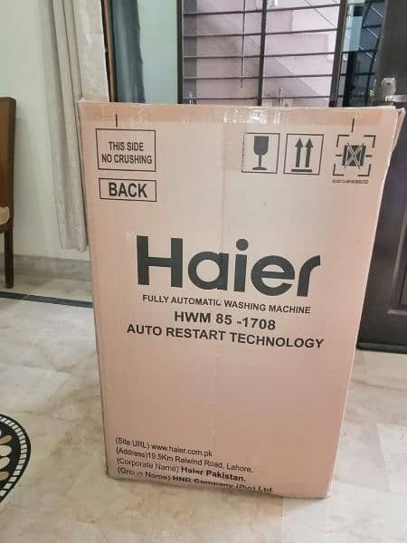 Haier Fully Automatic Washing Machine HWM 85 1708 3