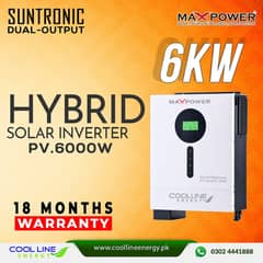 Maxpower 6kw Hybrid Inverter [ Suntronic pv6000 ]