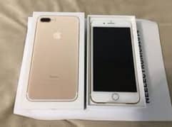 iPhone 7 Plus 32gb all ok 10by10 pta approved 100BH ALL PACK SET GOLDN