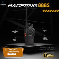 Walkie Talkie | Wireless Set Official Baofeng BF-888s Two Way Radio