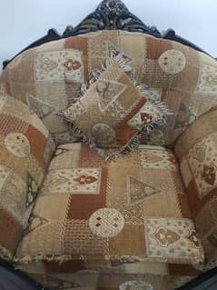 Sofa Set With 2 Seater And Single Seater in used condition