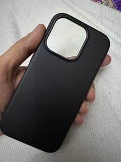 iphone 15 pro leather case
