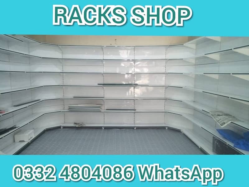 Wall Rack/ Store Rack/ oil shop racks/ paint shop racks/ Cash counters 9
