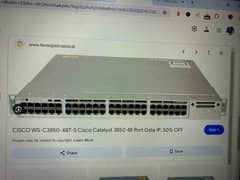 CISCO CATALYST SWITCH Available Cisco 0