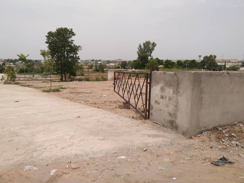 25marla corner comrshl Plot main adiala road ravalpindi 0