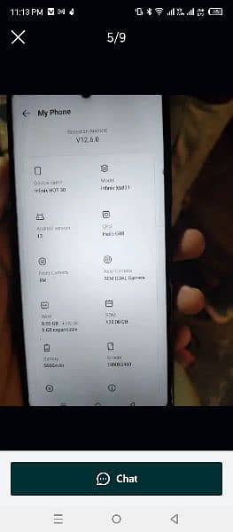 infinix hot 30 8+8 128 exchange with iphone 9