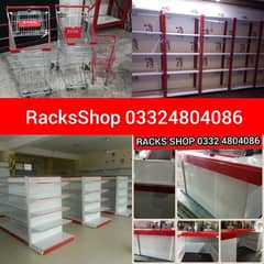 Store Rack/ wall rack/ Cash Counters/ shopping trolleys/ Baskets/ POS