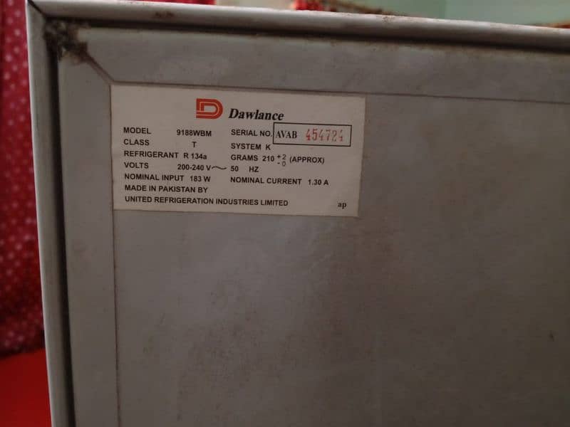 Dawlance fridge for sale in 15k |used condition| | North Karachi| 2