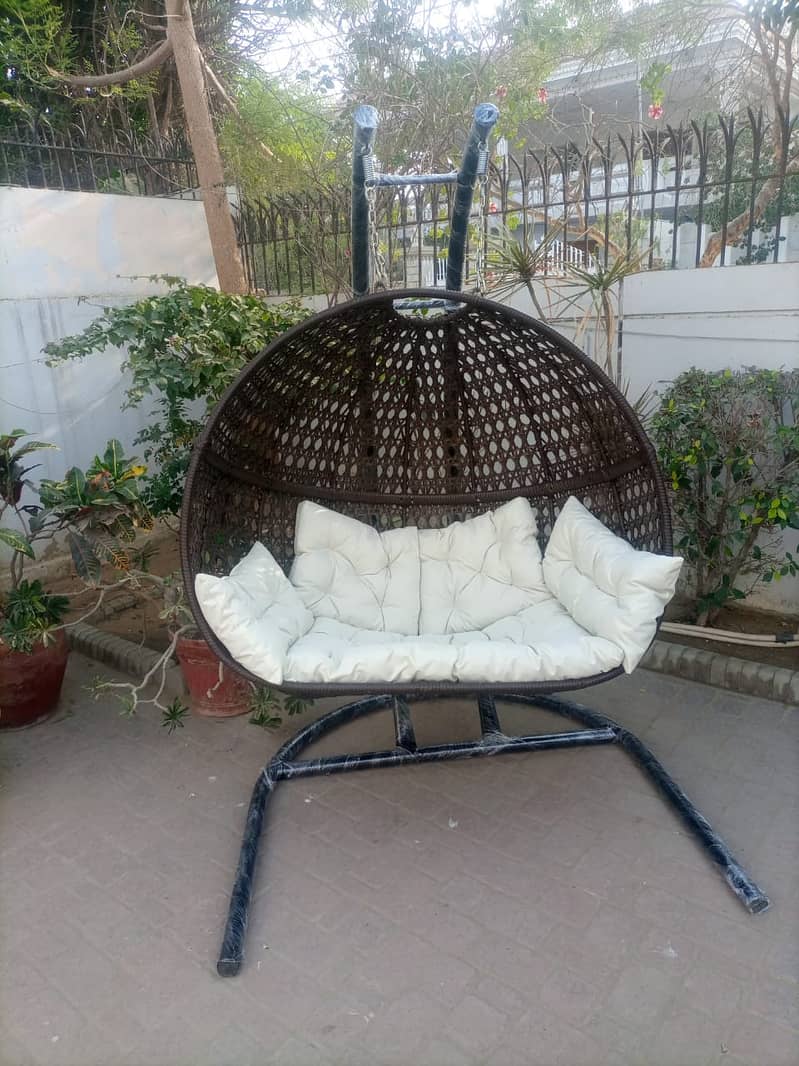 swing/ rattan swing/outdoor swing /rattan furniture/jhoola for sale 5