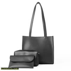 London bag-Ariel set of 3 bag Black
