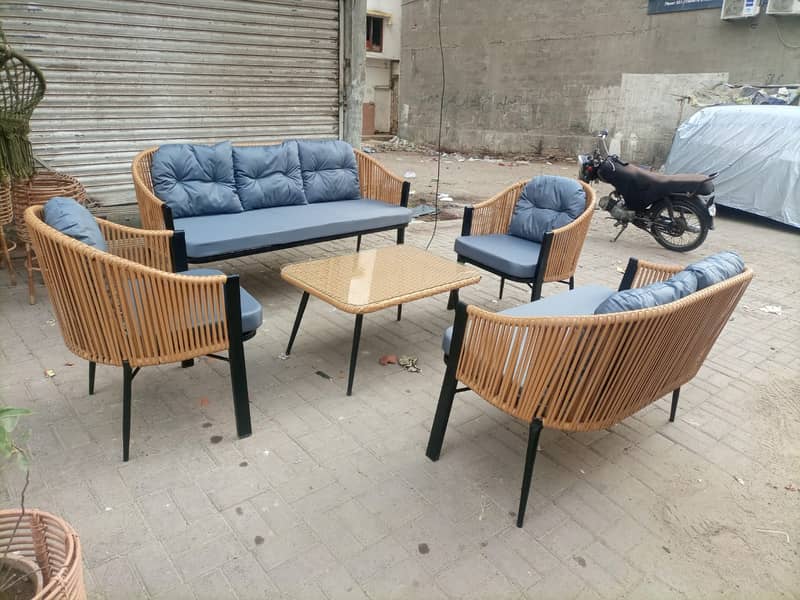 rattan sofa set/5 seater sofa/sofa/center tables/outdoor sofa 5