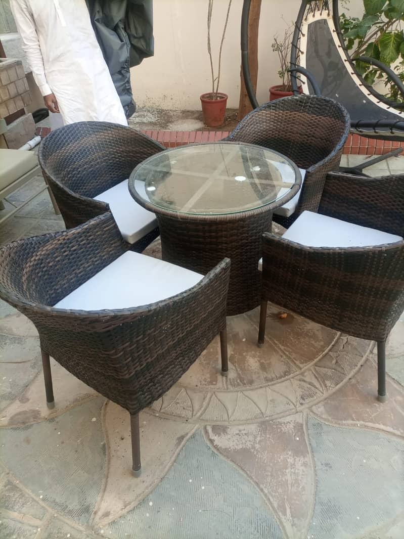 rattan sofa set/5 seater sofa/sofa/center tables/outdoor sofa 8