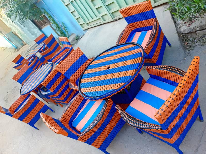 rattan sofa set/5 seater sofa/sofa/center tables/outdoor sofa 13