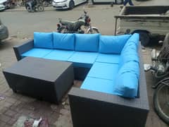 rattan furniture/outdoor gander rattan furniture/outdoor sofa/L-shape