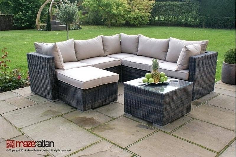 L-shape sofa/outdoor gander rattan furniture/outdoor sofa 6