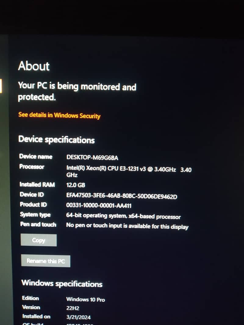 Gaming pc Xeon E3 1231-V3 Same as i7 4790 7