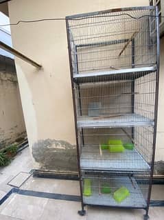 4 section cage