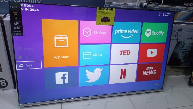 SMART LED TV 55" INCH SAMSUNG 4K UHD ANDROID LED 2024 NEW MODEL 5