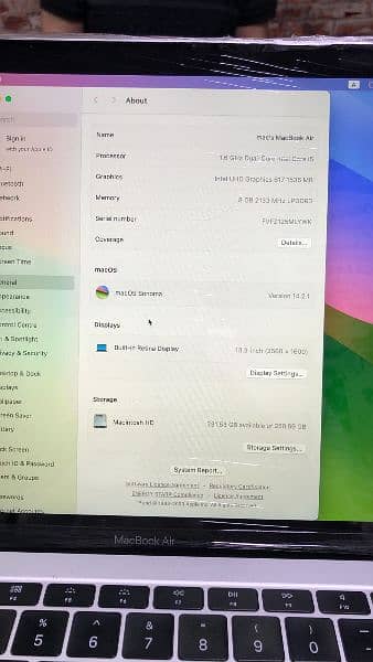 apple MacBook air 2019,13 inches,256gb,8 gb 10/10 4