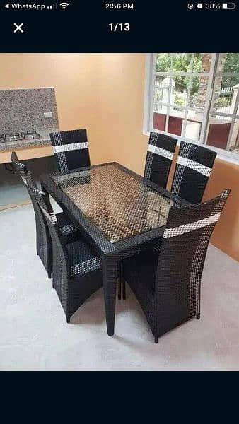 GARDEN OUT DOOR FURNITURE RATTEN SOFASET UPVC CHAIRS TABLES BENCH 13