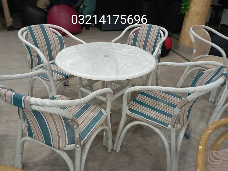 GARDEN OUT DOOR FURNITURE RATTEN SOFASET UPVC CHAIRS TABLES BENCH 17