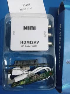 mini HDMI2AV 1080P 0