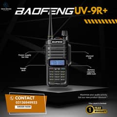 Walkie Talkie | Wireless Set Official Baofeng BF-Uv-9R+ Two Way Radio 0