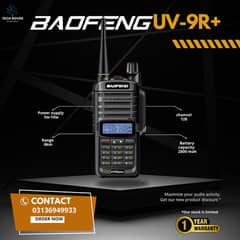 Walkie Talkie | Wireless Set Official Baofeng BF-Uv-9R+  Two Way Radio