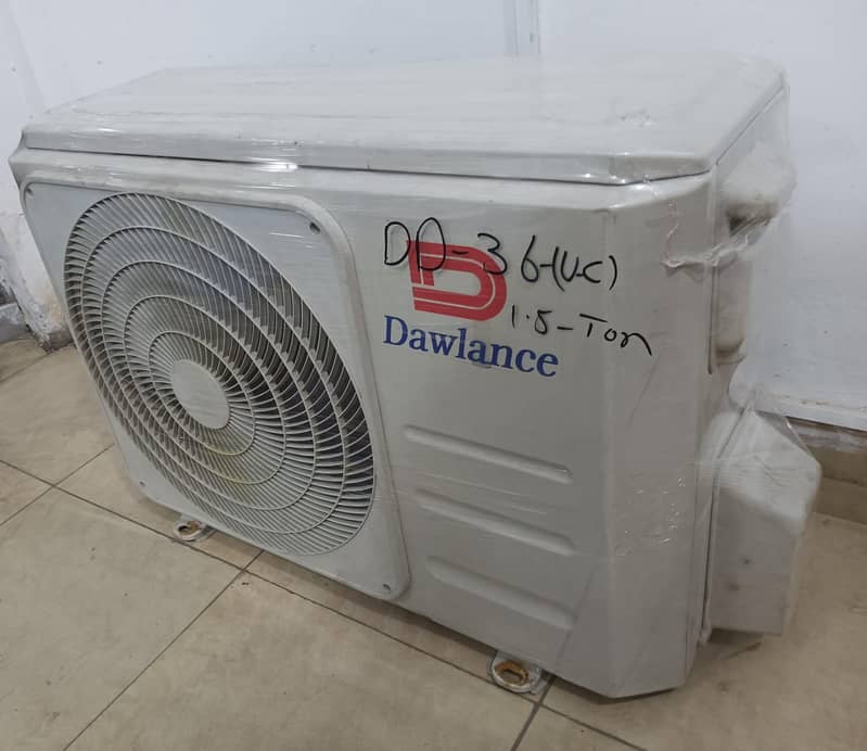 Dawlance 1.5 ton dc inverter D03UC (0306=4462/443) perfect set 5