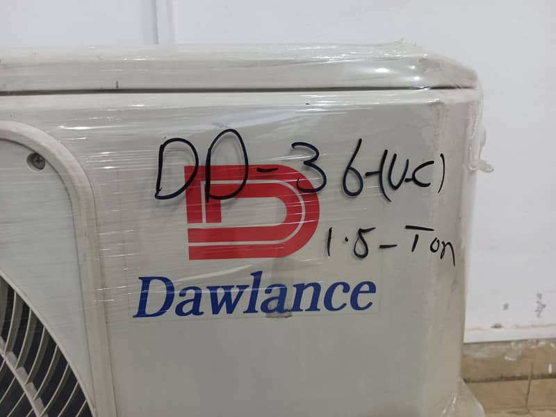 Dawlance 1.5 ton dc inverter D03UC (0306=4462/443) perfect set 6