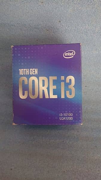 INTEL i3 10th Gen 10100 Gaming Processor 0