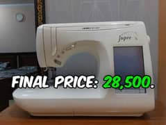 Julie HZL-009s embroidery machine/Sewing machine 0