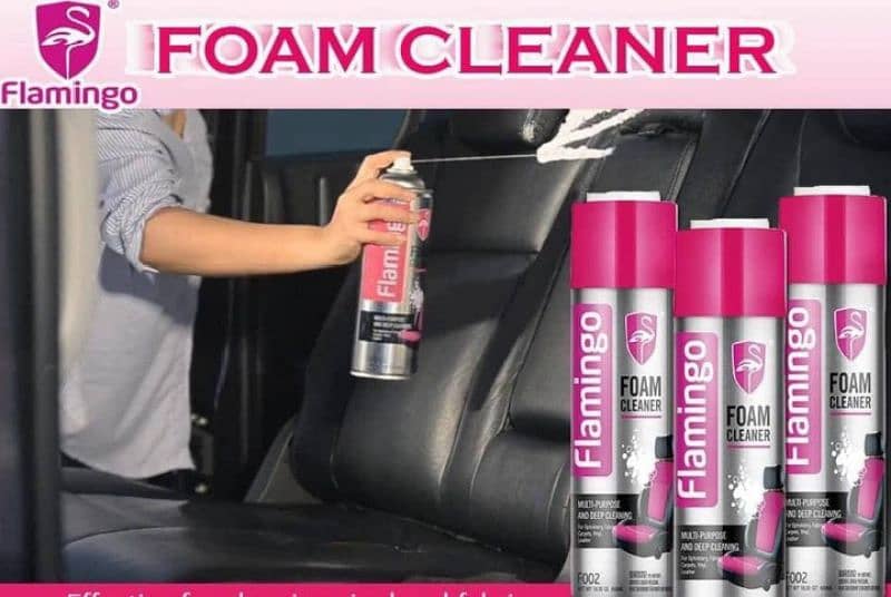 Flamingo car Foaming Cleanser 2