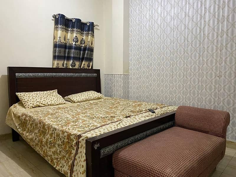 1 Bedroom Furnished Flat For Sale In Block H-3 Johar Town Phase 2 Lahore 0