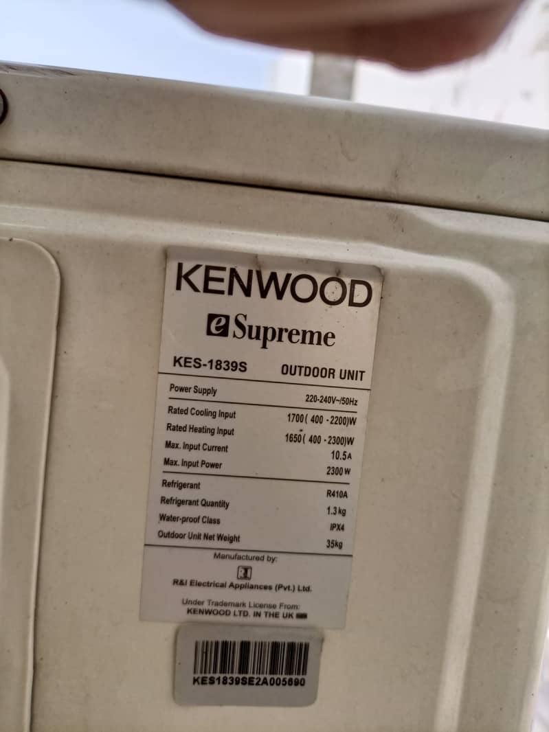 Kenwood 1.5 ton AC Invertor 5