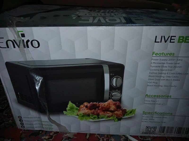 brand new enviro microwave oven 1