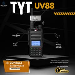 Walkie Talkie | Wireless Set Official TYT TH-UV88Two Way Radio