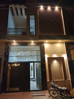 3.5 Marla New Double Story House For Sale Rizwan Colony capital road
