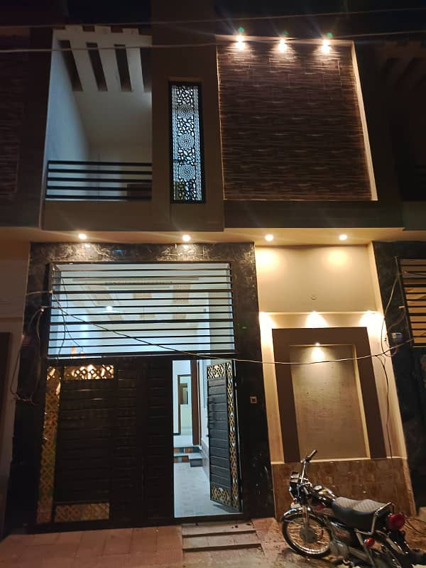 3.5 Marla New Double Story House For Sale Rizwan Colony capital road 0