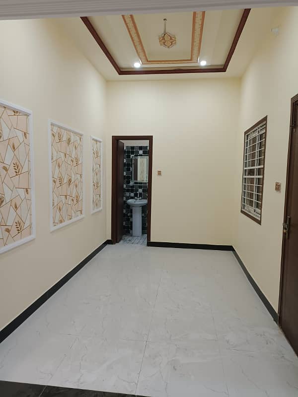 3.5 Marla New Double Story House For Sale Rizwan Colony capital road 8