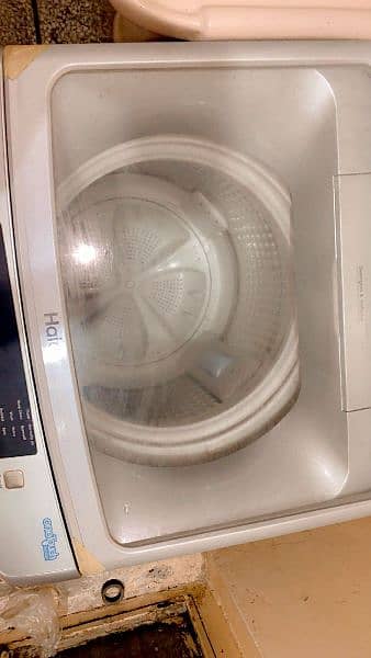 Haier Automatic machine 1 month used 3